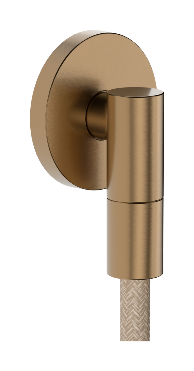 Hansgrohe Fixfit Fine S coude de raccordement 1/2" Brushed Bronze