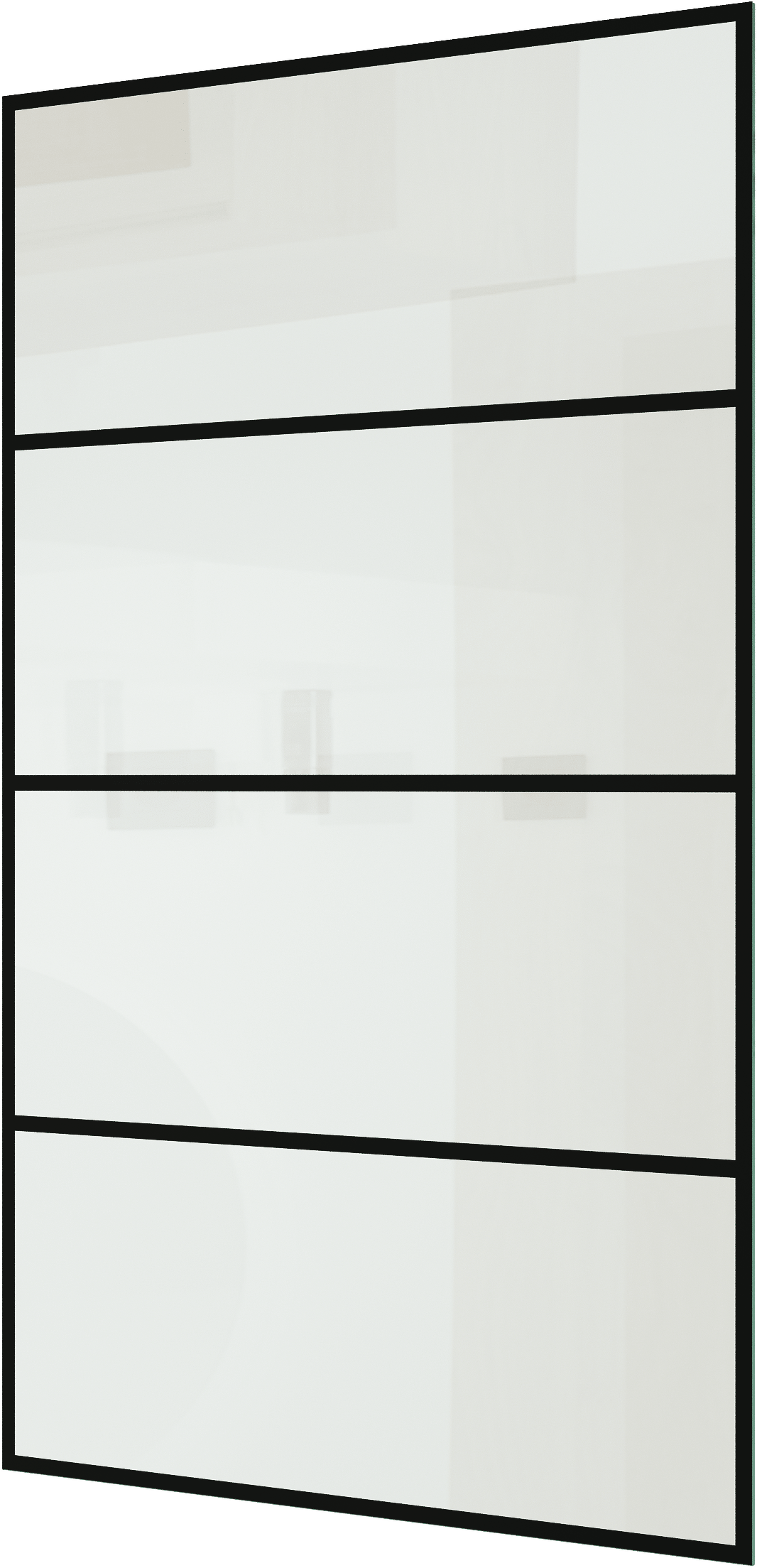 Balmani Modular paroi de douche Lined 116 x 200 cm, avec coating