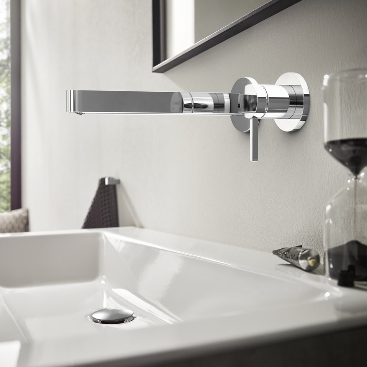Hansgrohe Finoris robinet de lavabo encastré chrome