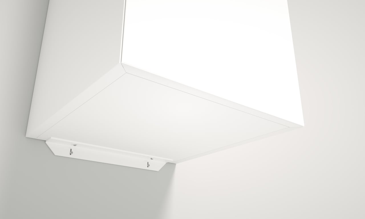 Santeg UniSupport profilé de soutien colonne de salle de bains blanc 35 cm