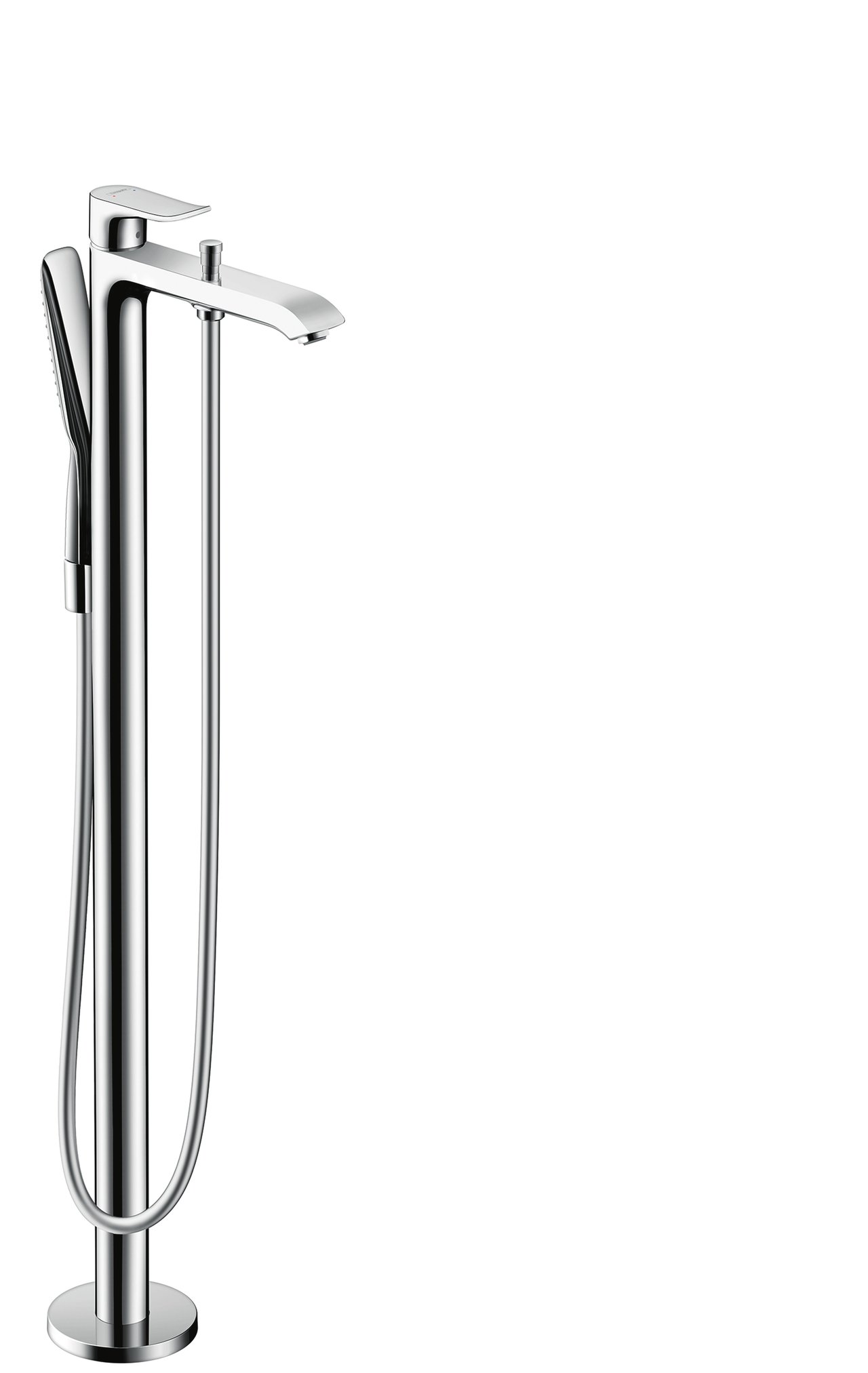 Hansgrohe Metris vrijstaande badkraan Chroom