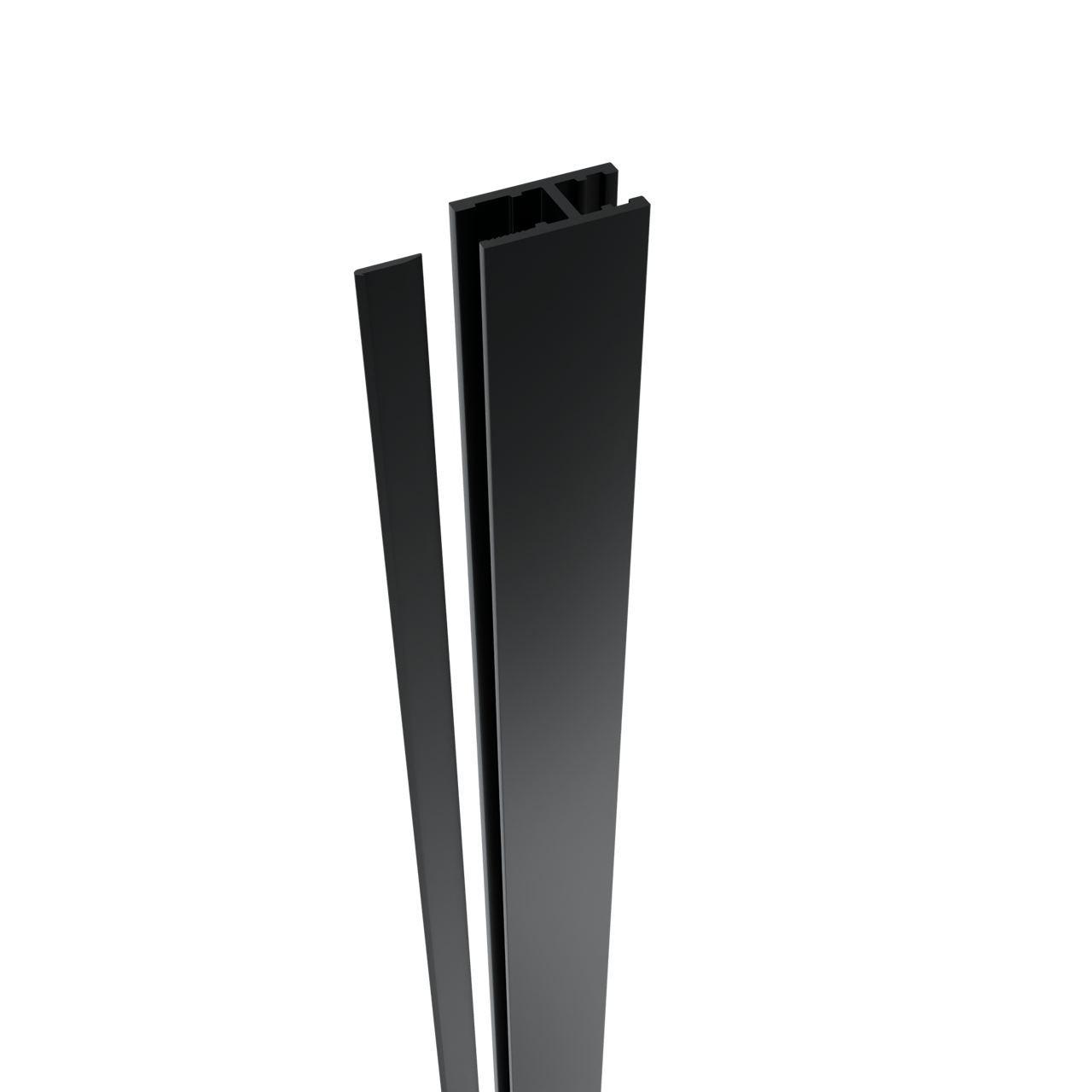 Balmani Modular H-profiel 200 cm zwart