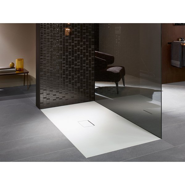 Villeroy & Boch Squaro Infinity douchebak 160 x 90 cm quaryl mat wit