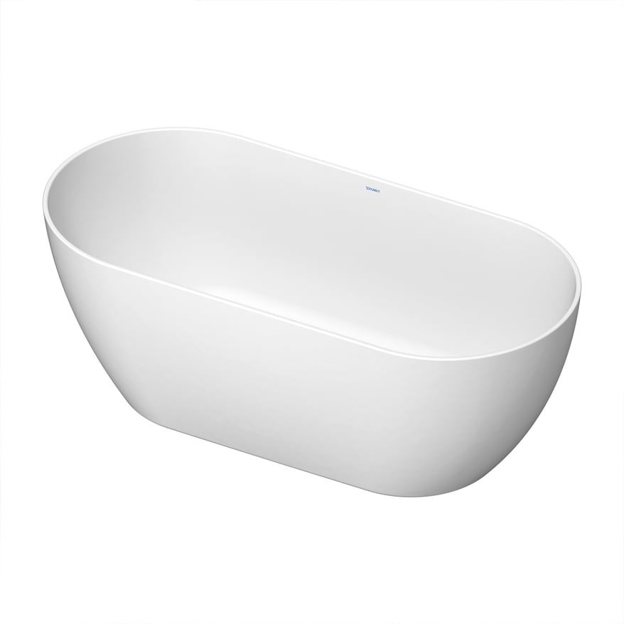 Duravit DuraKanto baignoire îlot ovale 170 x 80 cm solid surface blanc mat