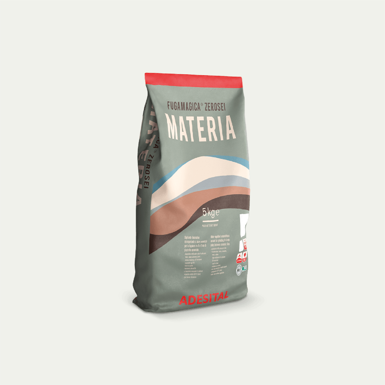Adesital Fugamagica Zerosei Materia cement voegmortel 5kg Bianco