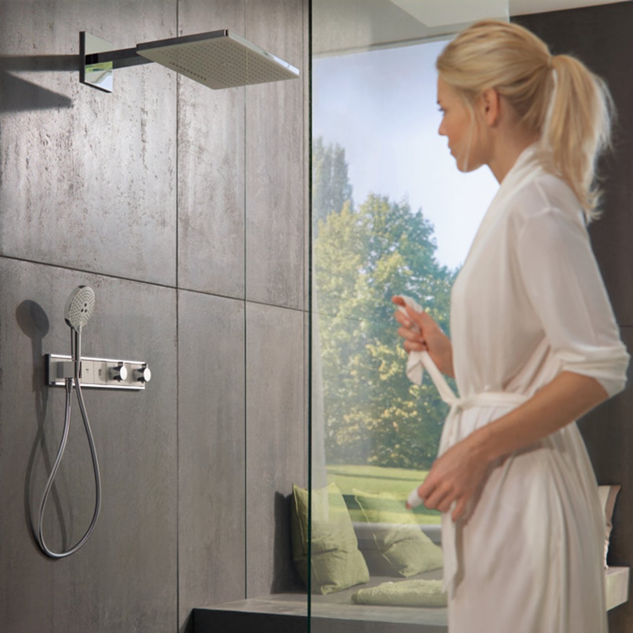 Hansgrohe Raindance Select S 120 handdouche 3 straalsoorten Glanzend Chroom