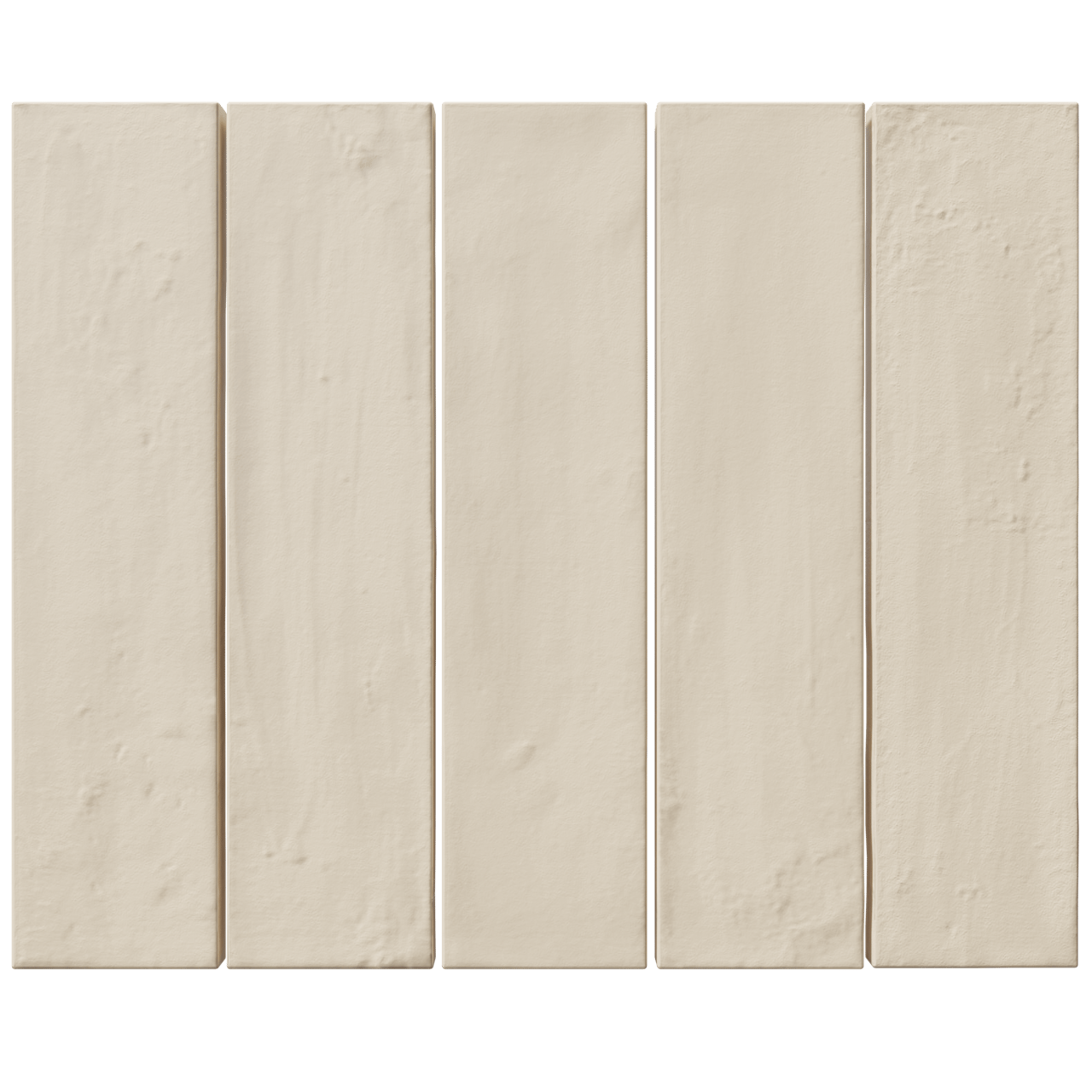 Carruzo Barrio keramische Wandfliesen 32 Stück, 6x25cm Perla