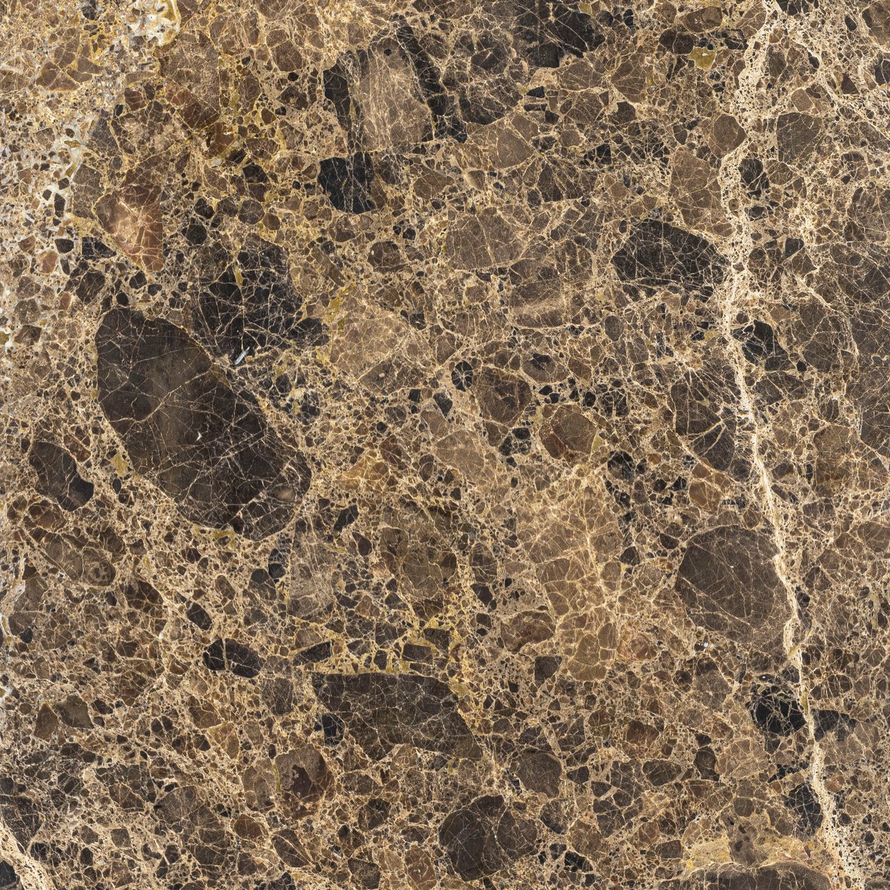 Balmani Bordo Einzel- oder Doppelwaschtischplatte, Marmor Dark Emperador, 180 x 49 cm