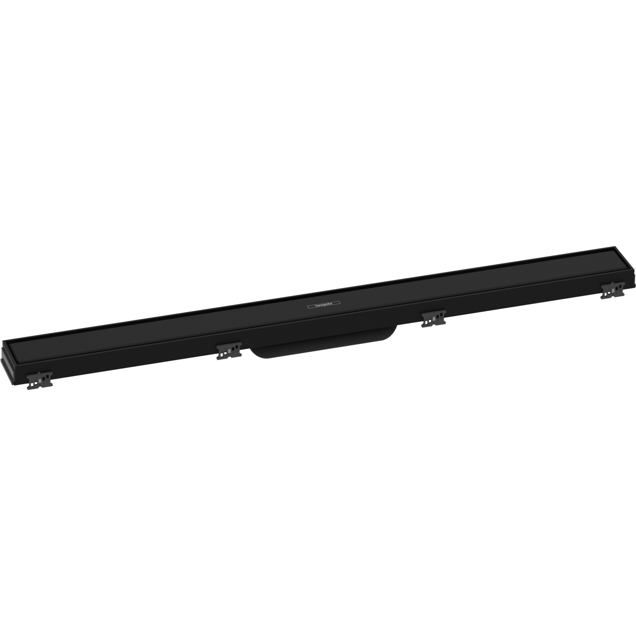 Hansgrohe RainDrain Match Fertigset Duschrinne 80cm Schwarz Matt