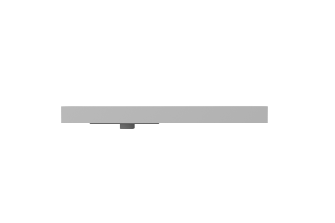 Storke Mata High asymmetrisch linkse wastafel matte Solid Surface 110 x 52 cm