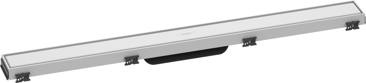 Hansgrohe RainDrain Match douchegoot afwerkset 80cm Mat Wit