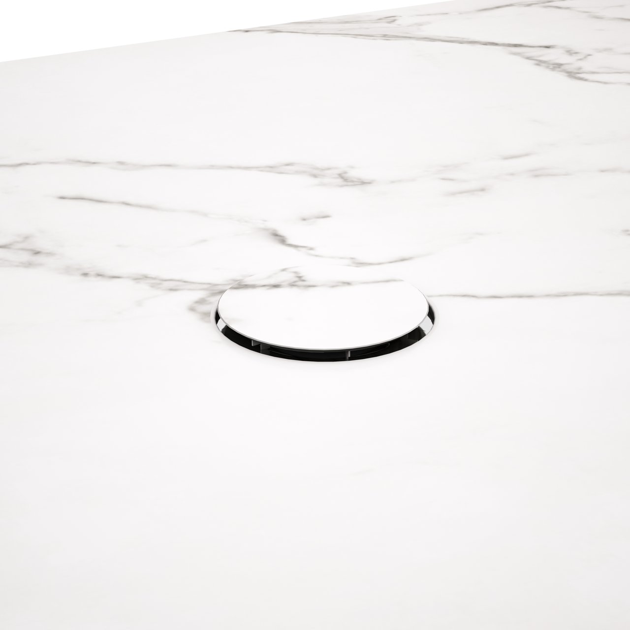 Balmani Studio douchebak 140 x 90 cm keramiek Calacatta