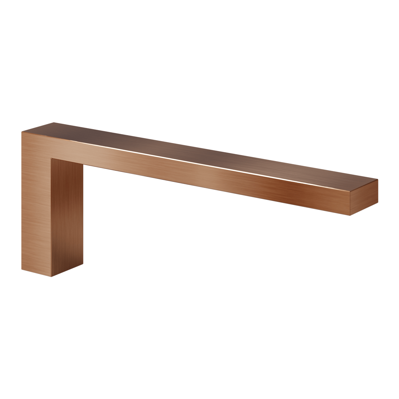 Blaufoss Noma Small Handdoekhouder Brushed Rosegold 19cm