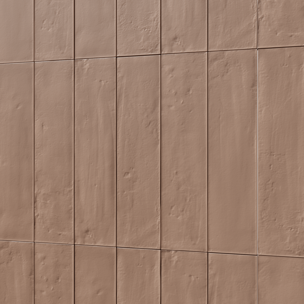 Carruzo Barrio keramische wandtegels 32 stuks 6x25cm Tierra