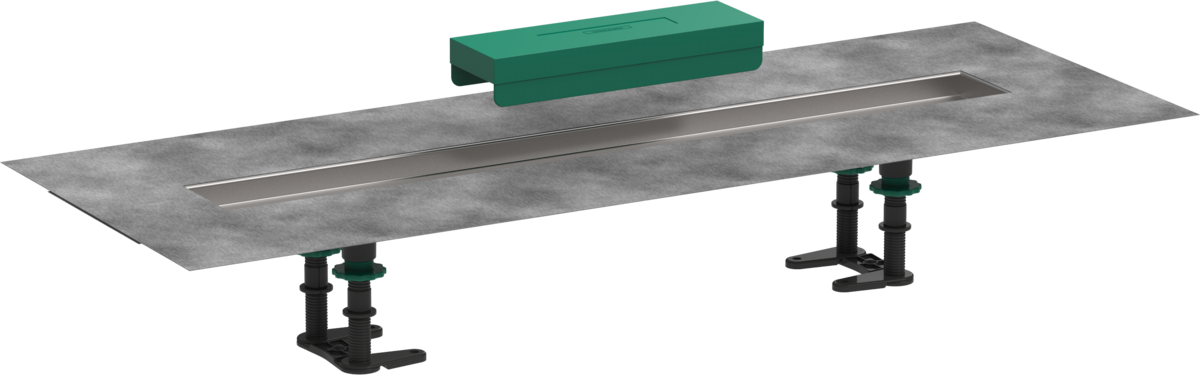 Hansgrohe RainDrain installatieset voor douchegoten 70cm voor Raindrain Match of Rock