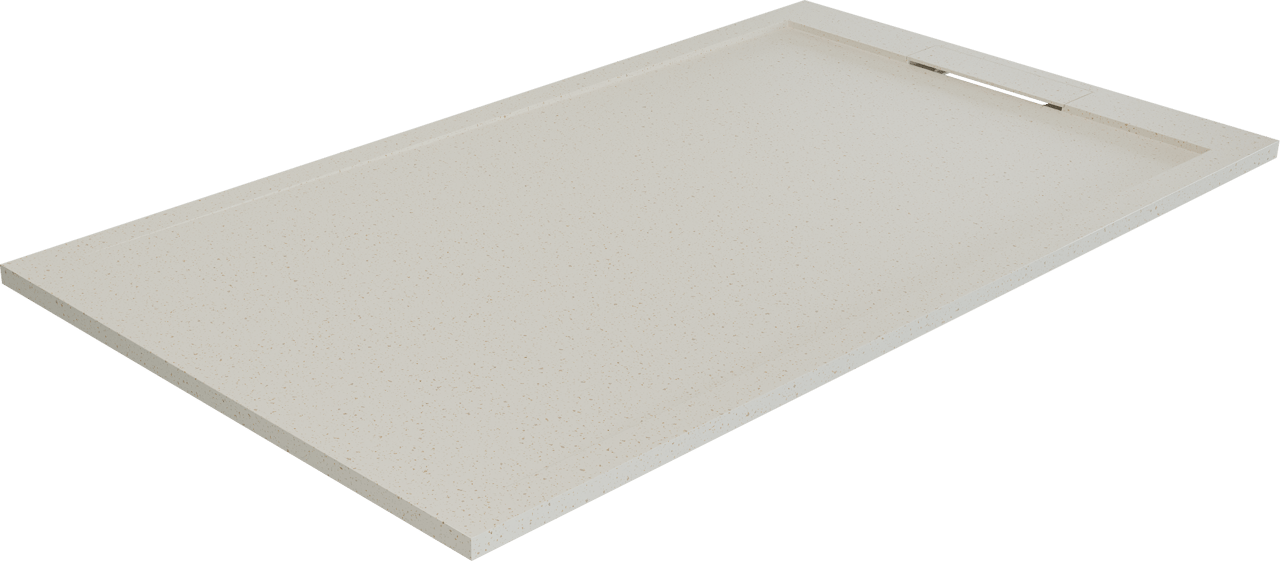 Balmani Andes douchebak 160 x 90 cm Solid Surface Granita