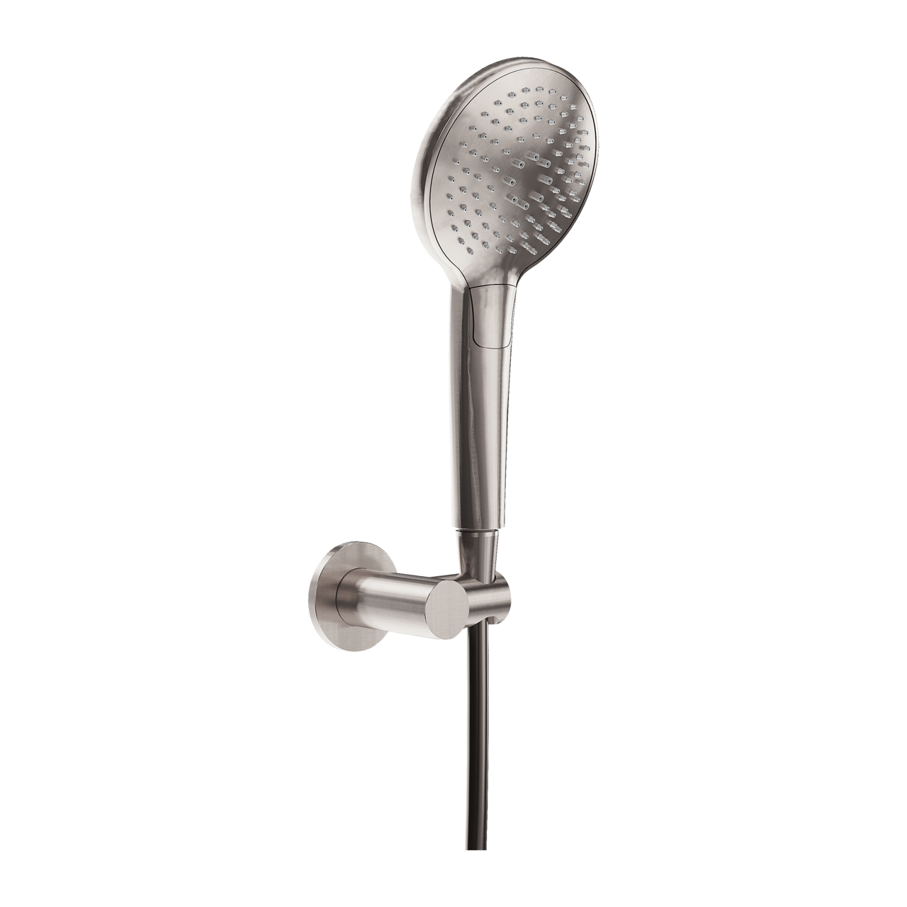 Blaufoss Round set douchette 3 fonctions de jet Brushed CoolMetal