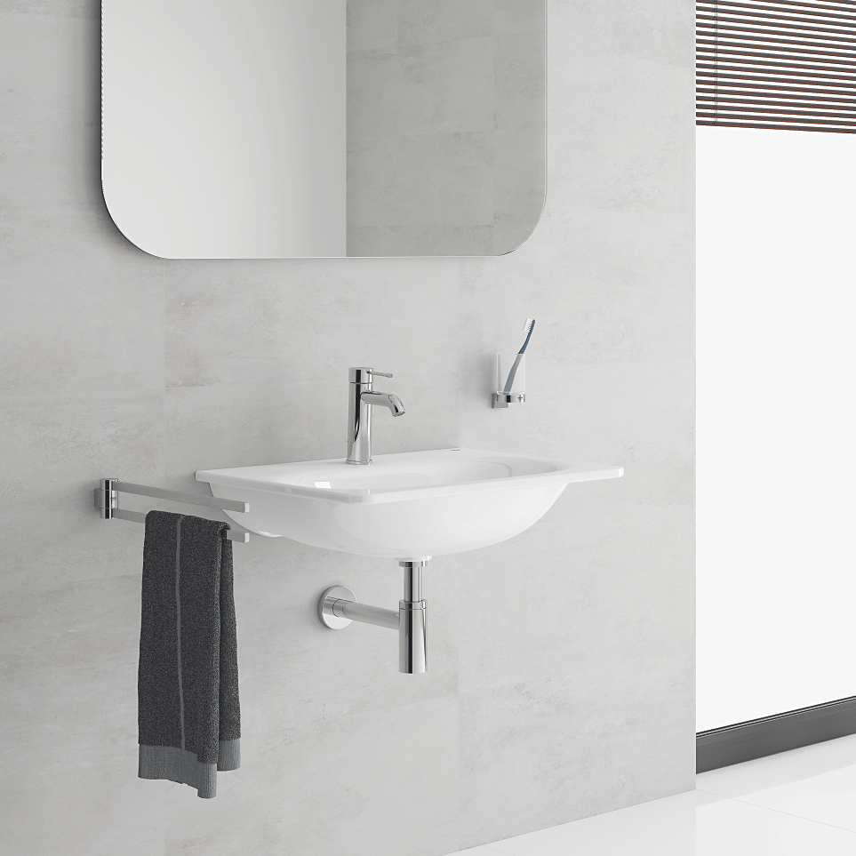 Grohe Essence S-Size Waschbecken Armatur: Chom glänzend