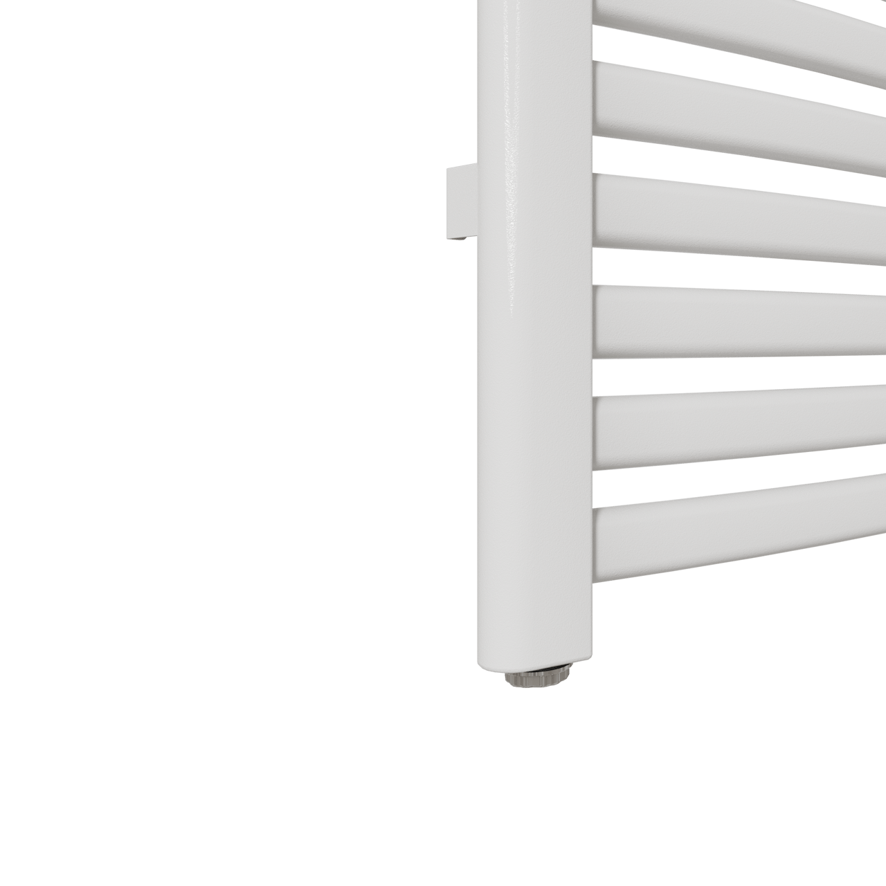 Vipera Kanza Rx enkele handdoekradiator 50 x 180 cm centrale verwarming hoogglans wit zijaansluiting 781W