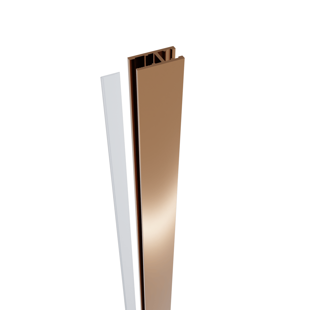 Balmani Modular H-Profil 200 cm Brushed Rosegold