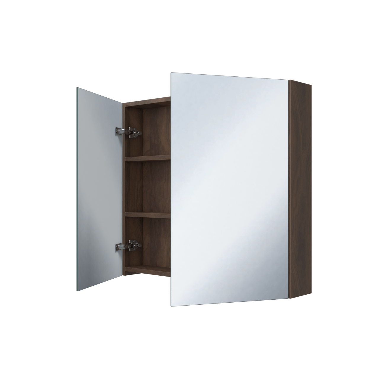 Storke Reflecta spiegelkast 85 x 75 cm notelaar