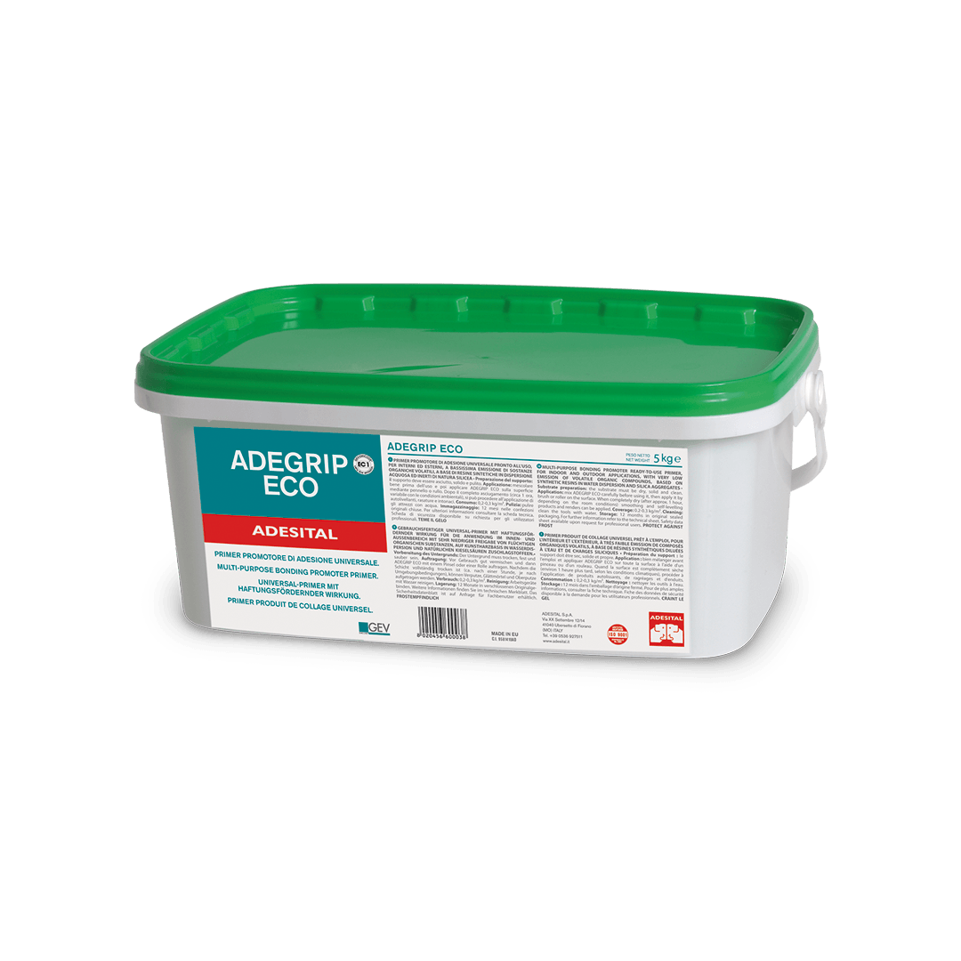 Adesital Adegrip Eco primaire d'adhérence pour supports lisses et non absorbants 5kg