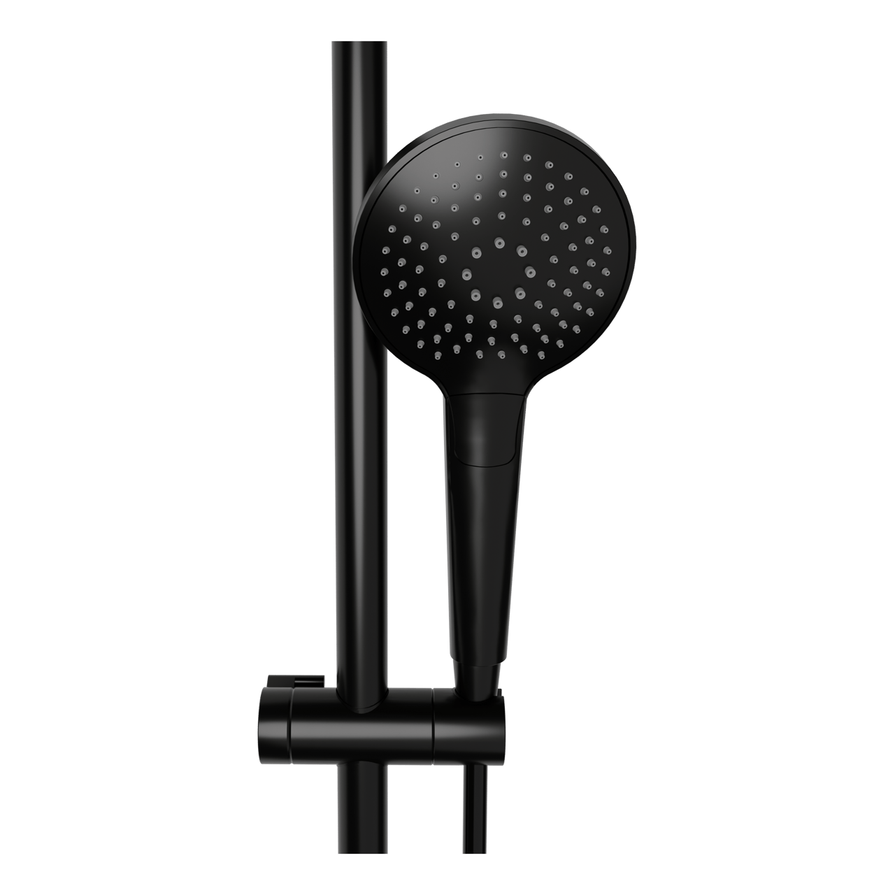 Blaufoss Nola 300 set de douche de pluie robinet thermostatique Noir Mat