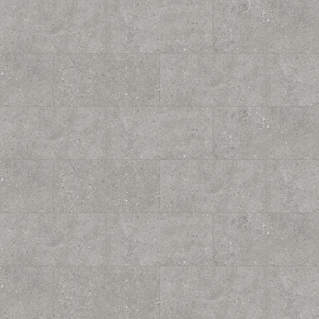 Florris Stockholm SPC-Klickvinylböden, 6 Stück, 40x80cm, Crater Grey