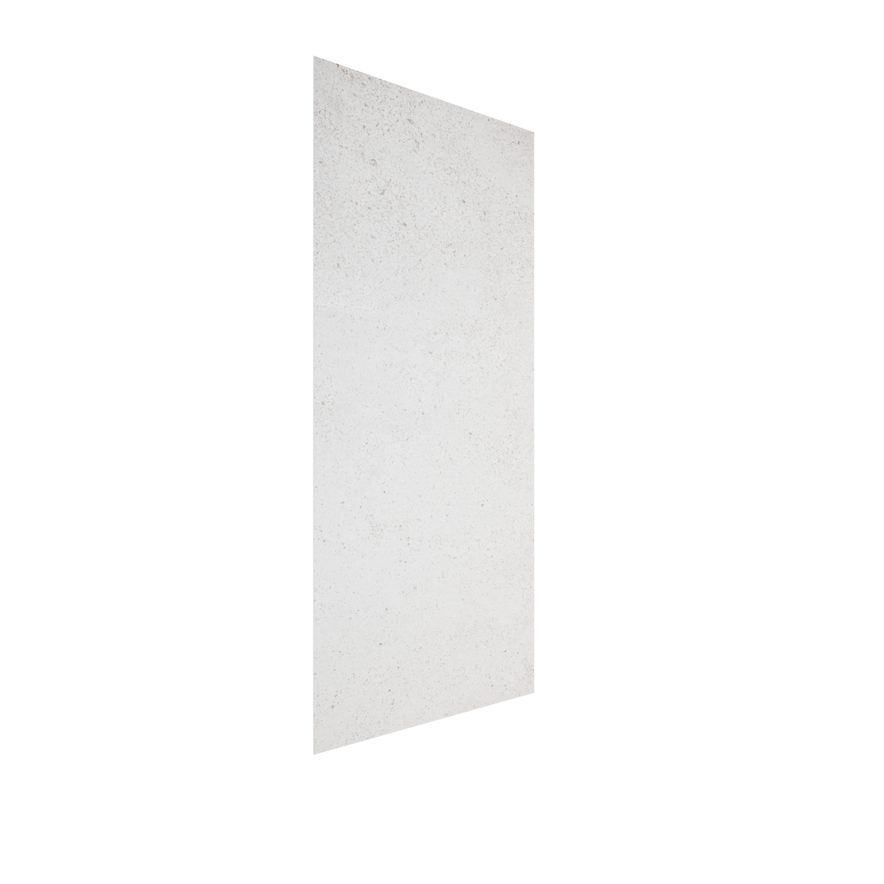 Luca Varess Artdeco revêtement mural de douche 120 x 244 cm alu-composite terrazzo blanc mat