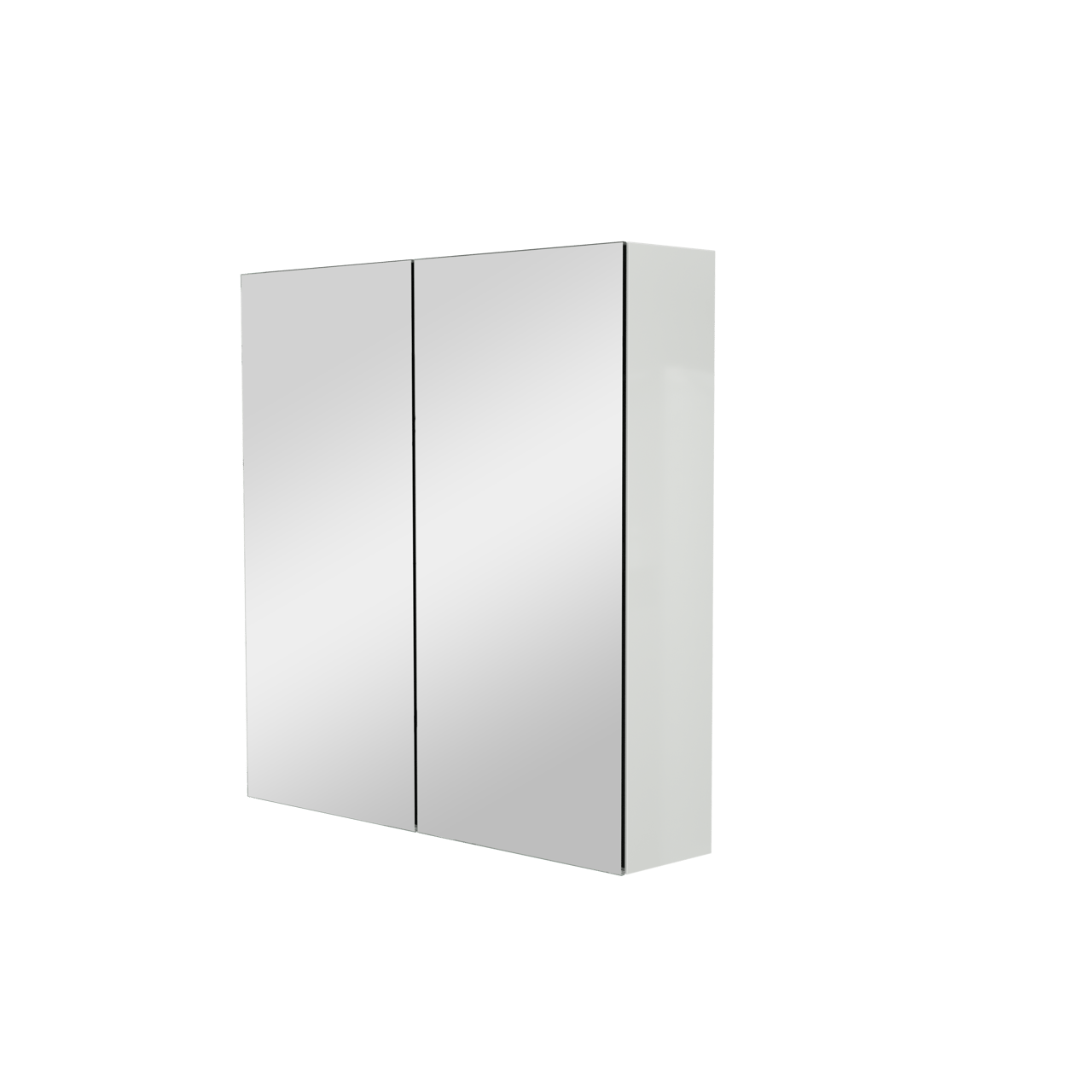 Storke Reflecta armoire de toilette 75 x 75 cm Blanc Brillant
