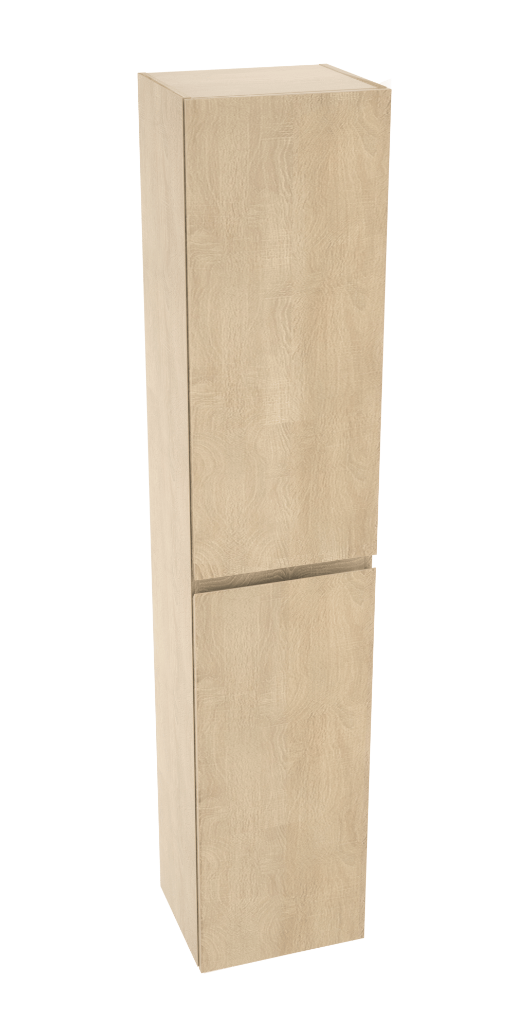 Linie Lado colonne salle de bains suspendue chêne blanc 35 x 30 x 170 cm