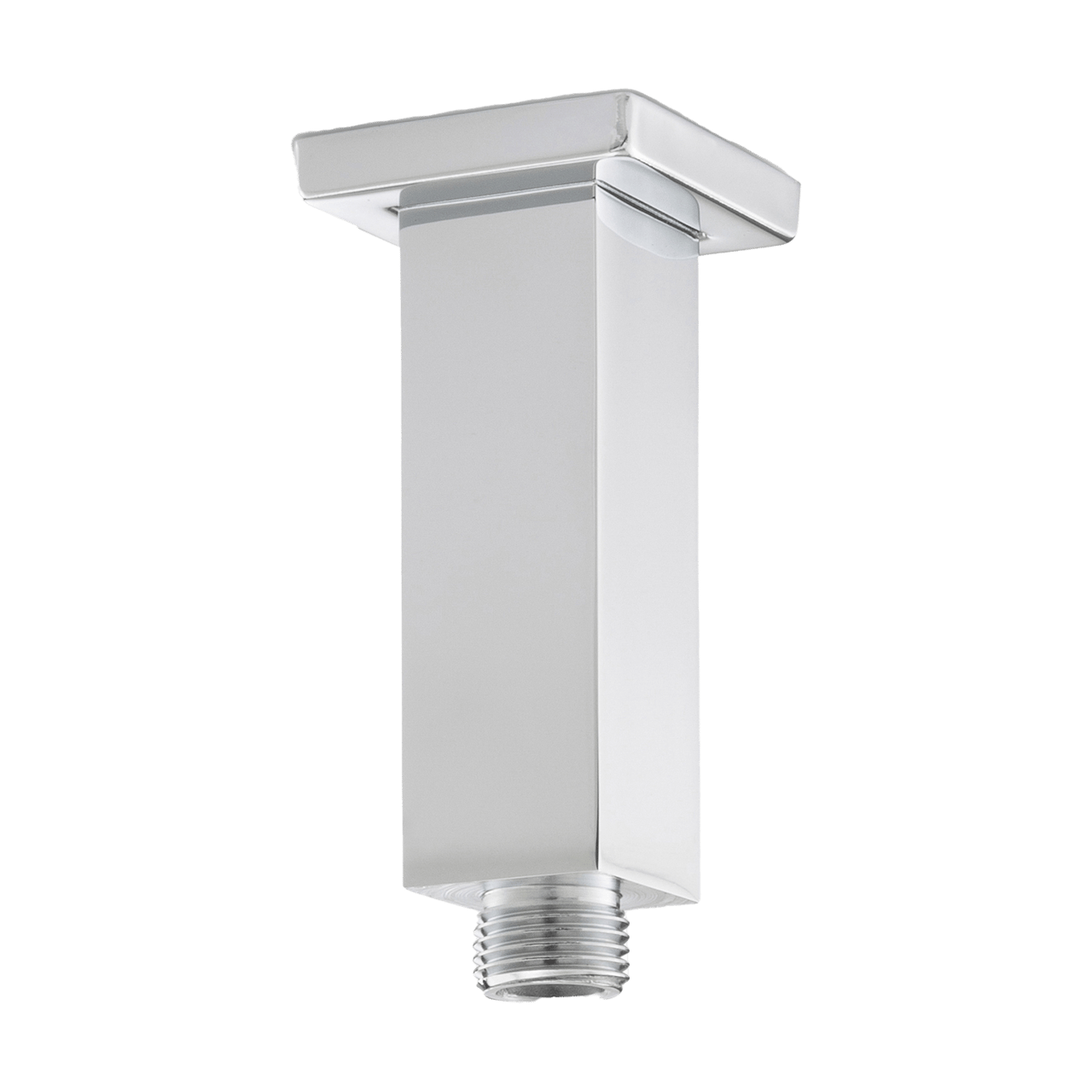 Blaufoss Square bras de douche plafond 10 cm chrome brillant