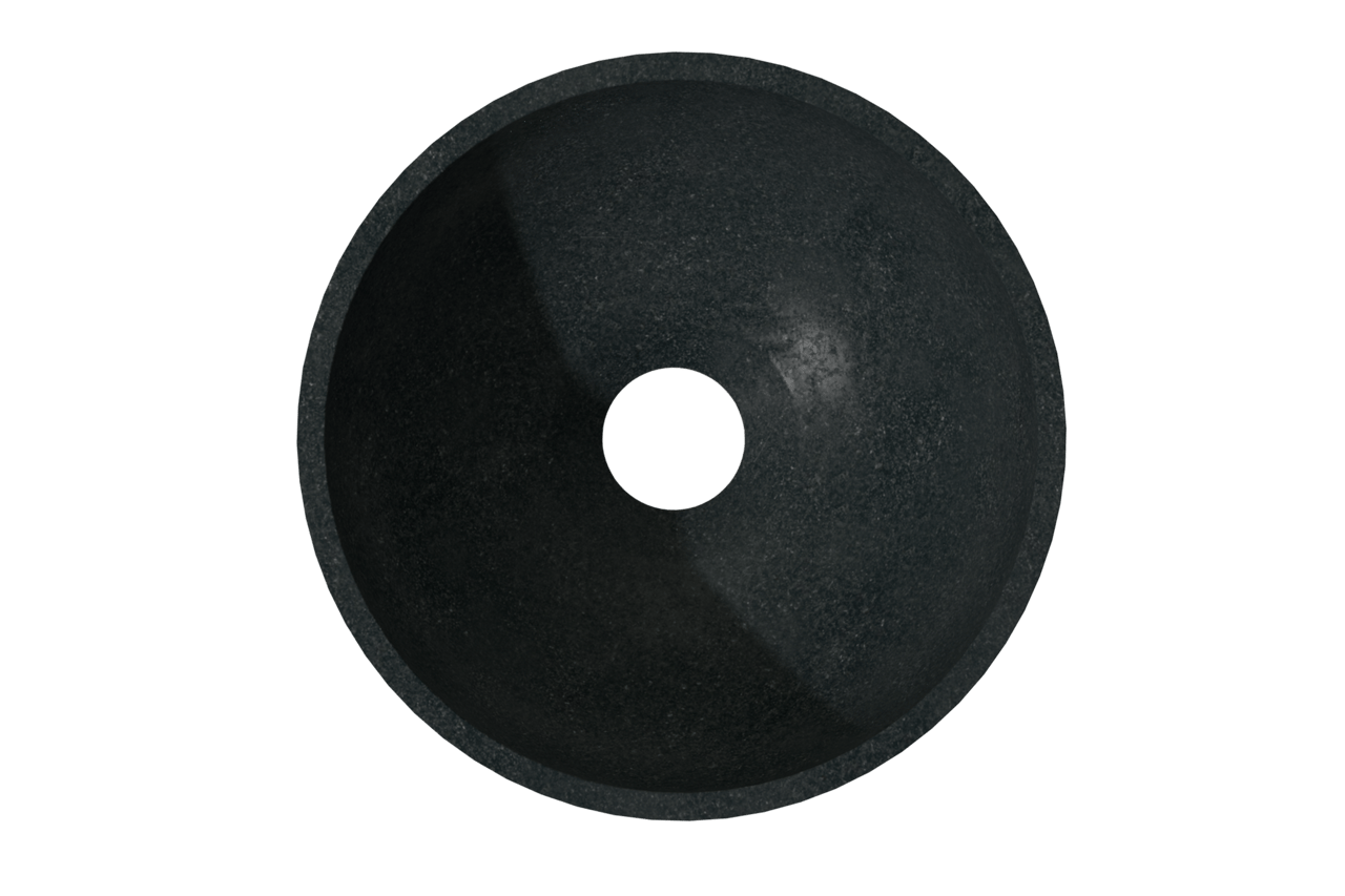 Balmani Bari XS vasque à poser granite aiguisé rond Ø 22 cm