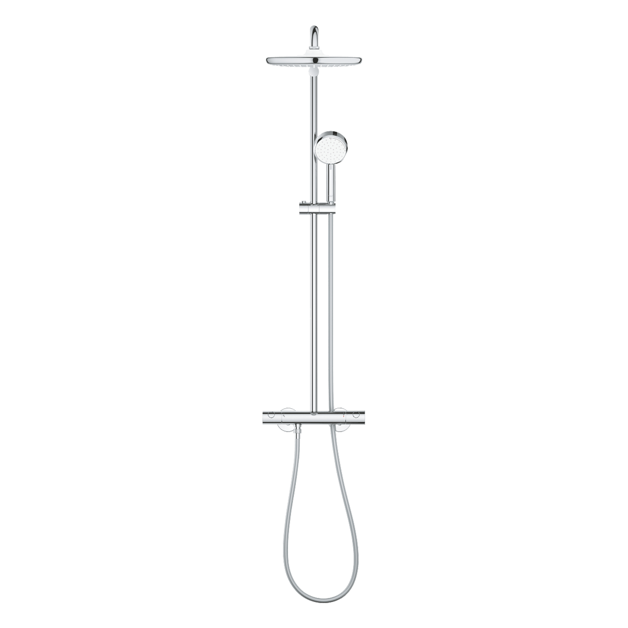 Grohe Tempesta Cosmopolitan System 250 thermostatische regendoucheset Glanzend Chroom