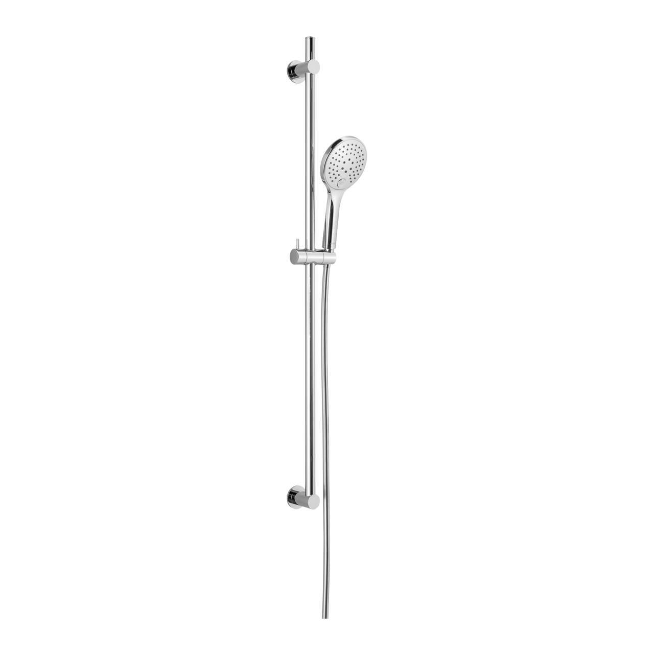 Blaufoss Switch Drop Brauseset: 100 cm, 3 Strahlarten, Chrom glänzend