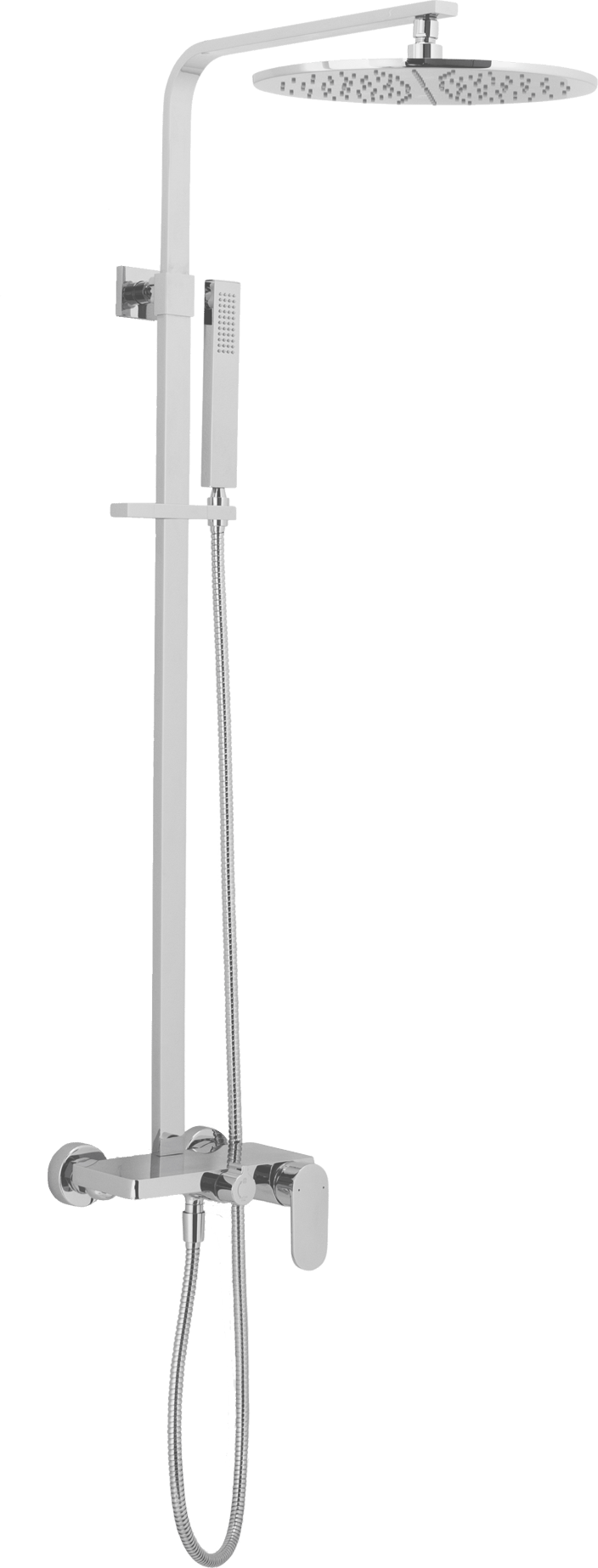 Blaufoss Creates 300 Duschsystem: Chrom glänzend
