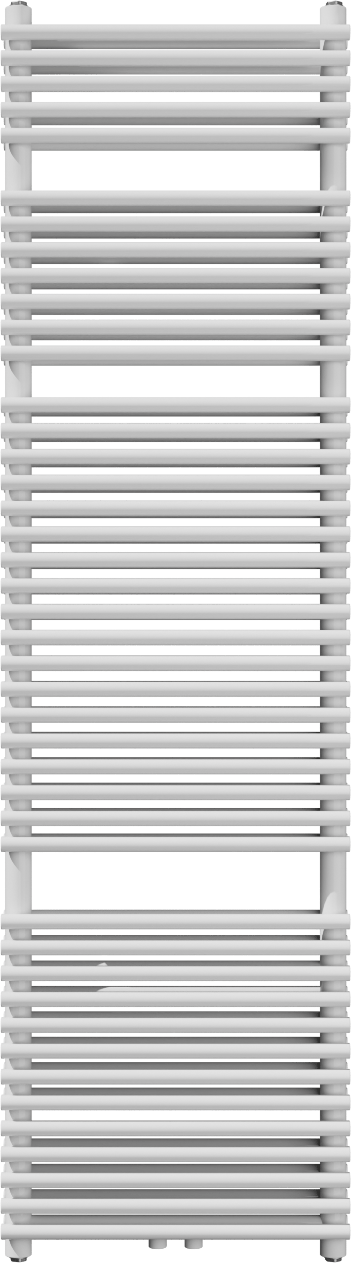 Vipera Alegria dubbele handdoekradiator 50 x 180 cm centrale verwarming Hoogglans Wit zij- en middenaansluiting 1.688W