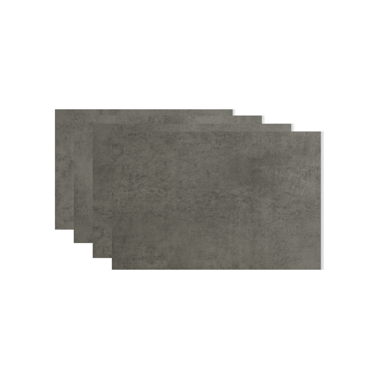 Linie Fresco Wandfliesen (4 Fliesen) 90 x 60 cm, SPC, Dark Stone