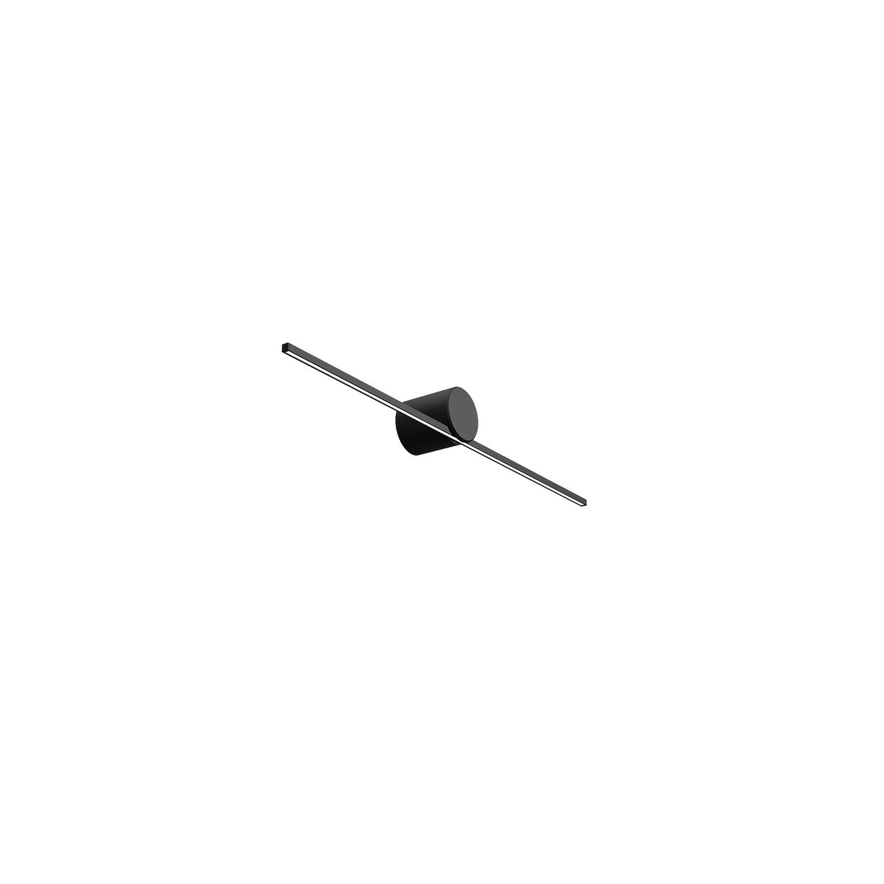 Balmani Compas LED luminaire 60 cm noir