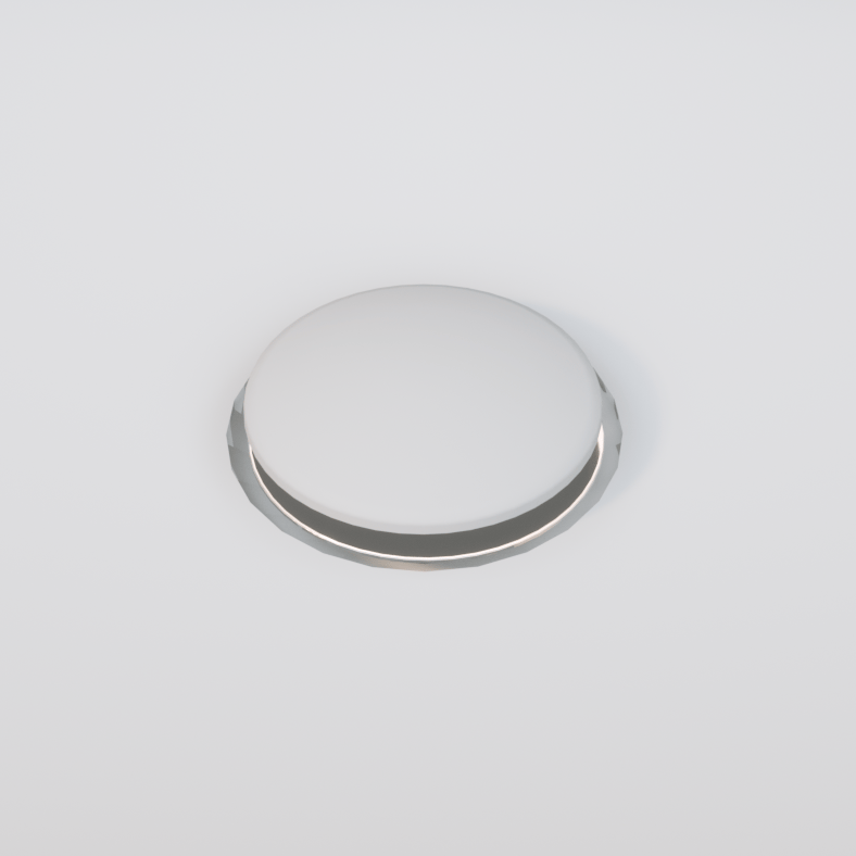 Balmani Click Curved afvoerplug afsluitbaar Solid Surface