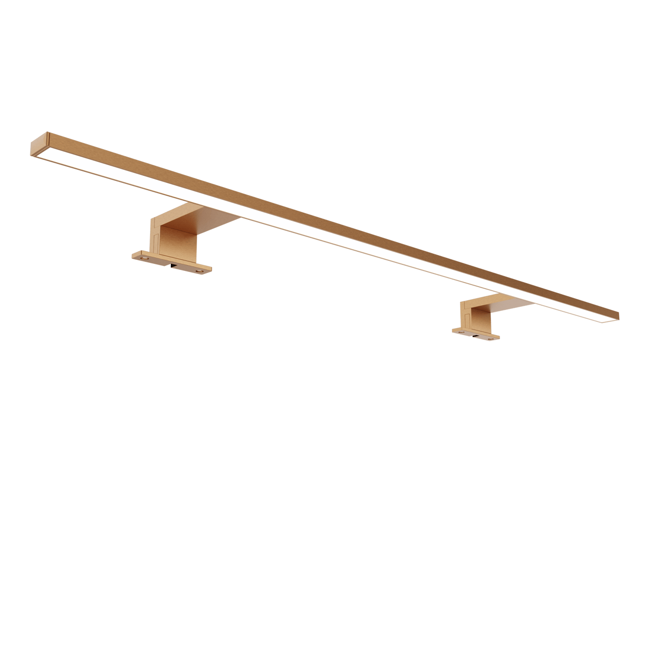 Luca Varess Cubico LED Beleuchtung 80 cm Brushed RoseGold