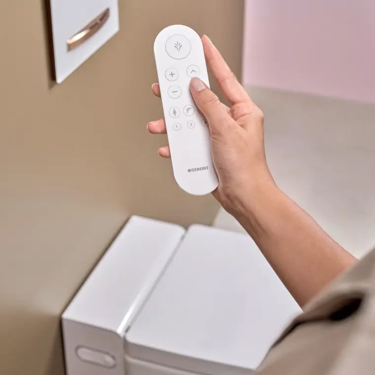 Geberit Aquaclean Mera WC Japonais blanc brillant sans bride