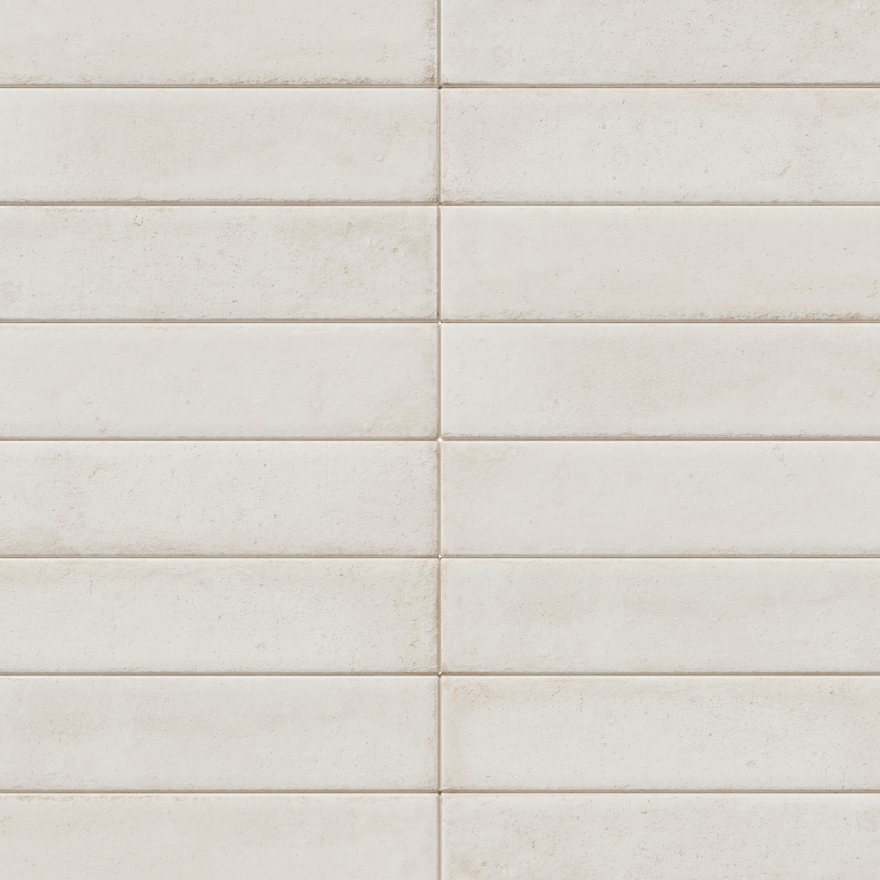 Carruzo Volcan keramische wandtegels 32 stuks 6x25cm Crema