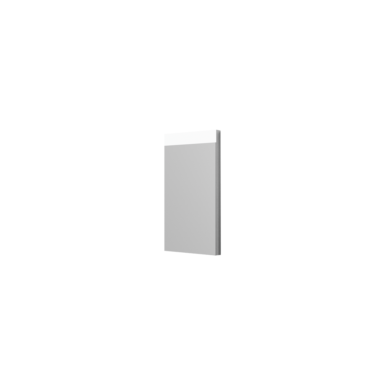 Storke Lucera rechthoekig toiletspiegel 40 x 70 cm met spiegelverlichting