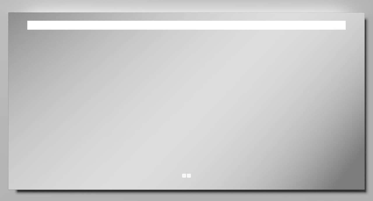 Luca Varess Solia miroir rectangulaire lumineux et chauffant 150 x 75 cm