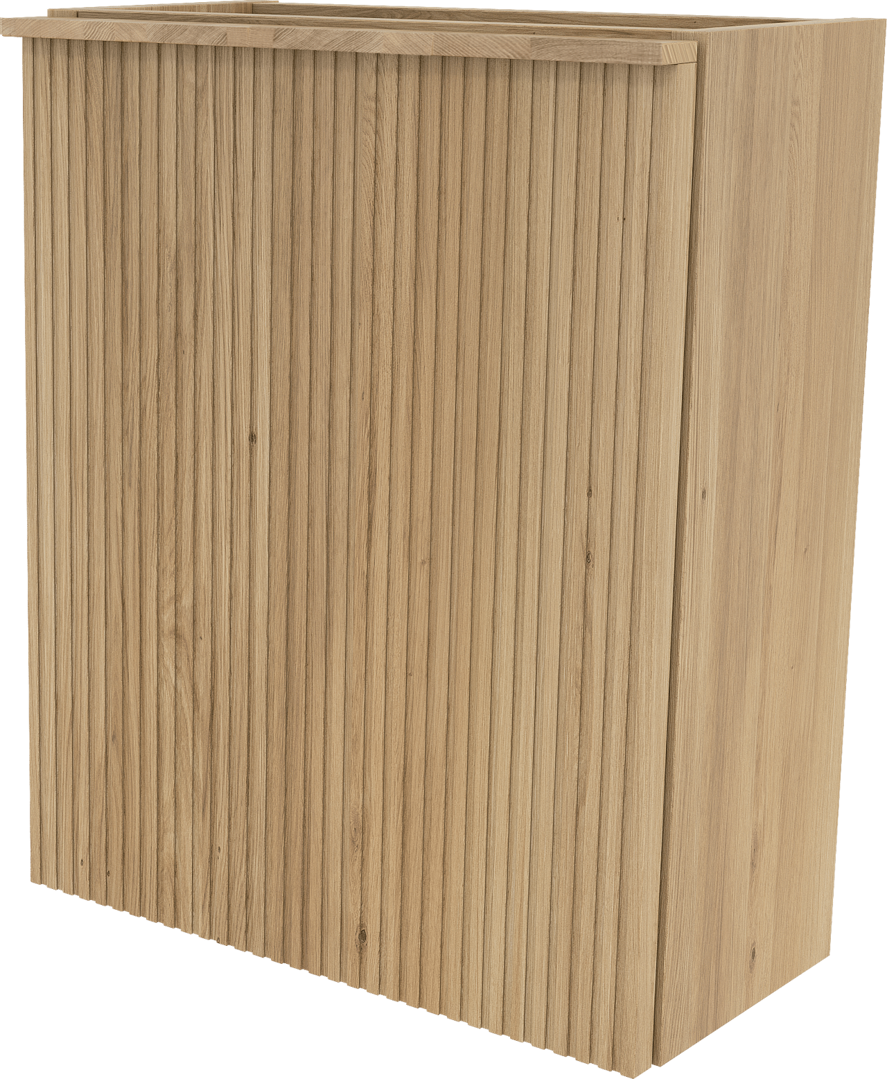 Balmani Forma zwevende toiletmeubelkast 42 x 21 cm natuur eik