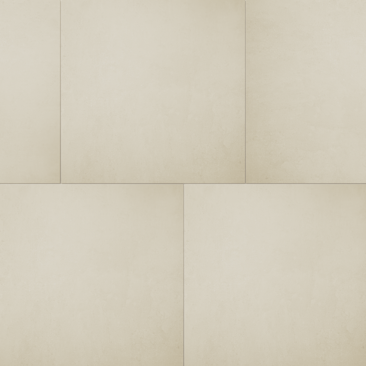 Carruzo Arav carrelage en céramique sol et mur 4 carreaux 60x60cm Crema