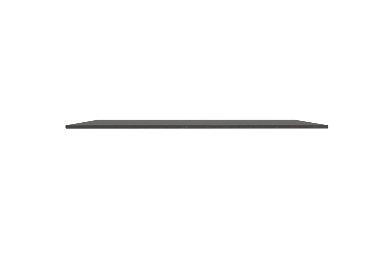 Balmani Stretto Einzel- oder Doppelwaschtischplatte, Pietra, Grey marmor, 135 x 55 cm