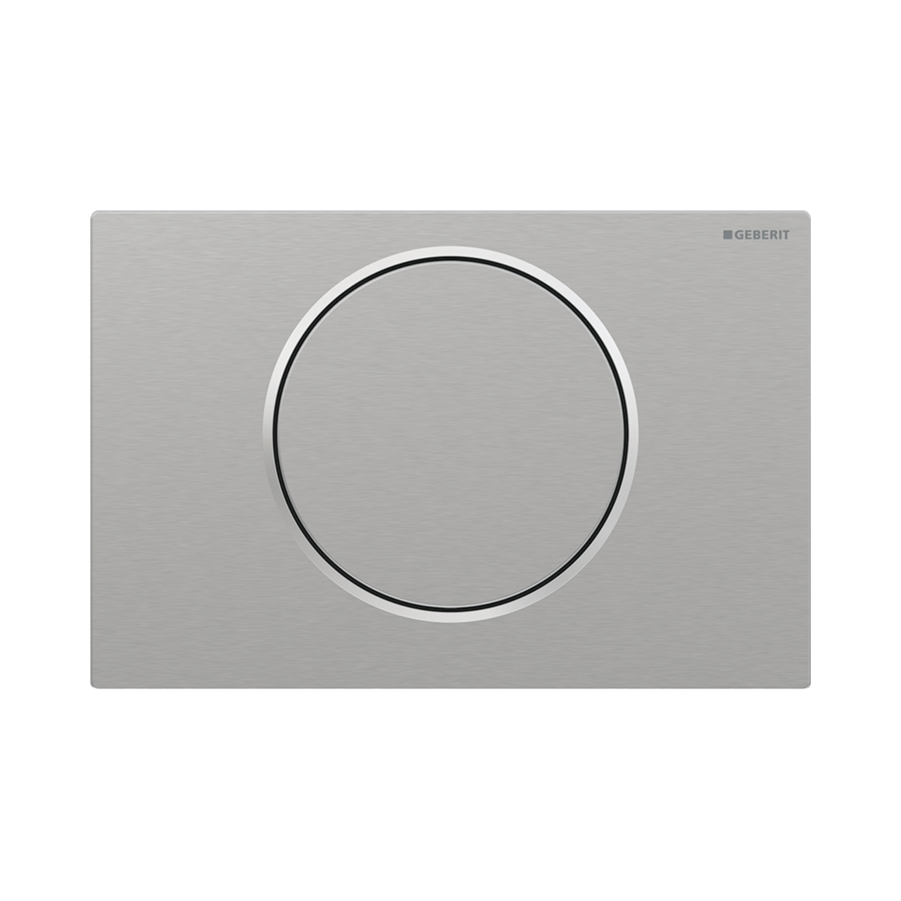 Sigma10 rond bedieningspaneel vast te schroeven Brushed Inox/glanzend inox voor Sigma UP320 of UP720 inbouwreservoir