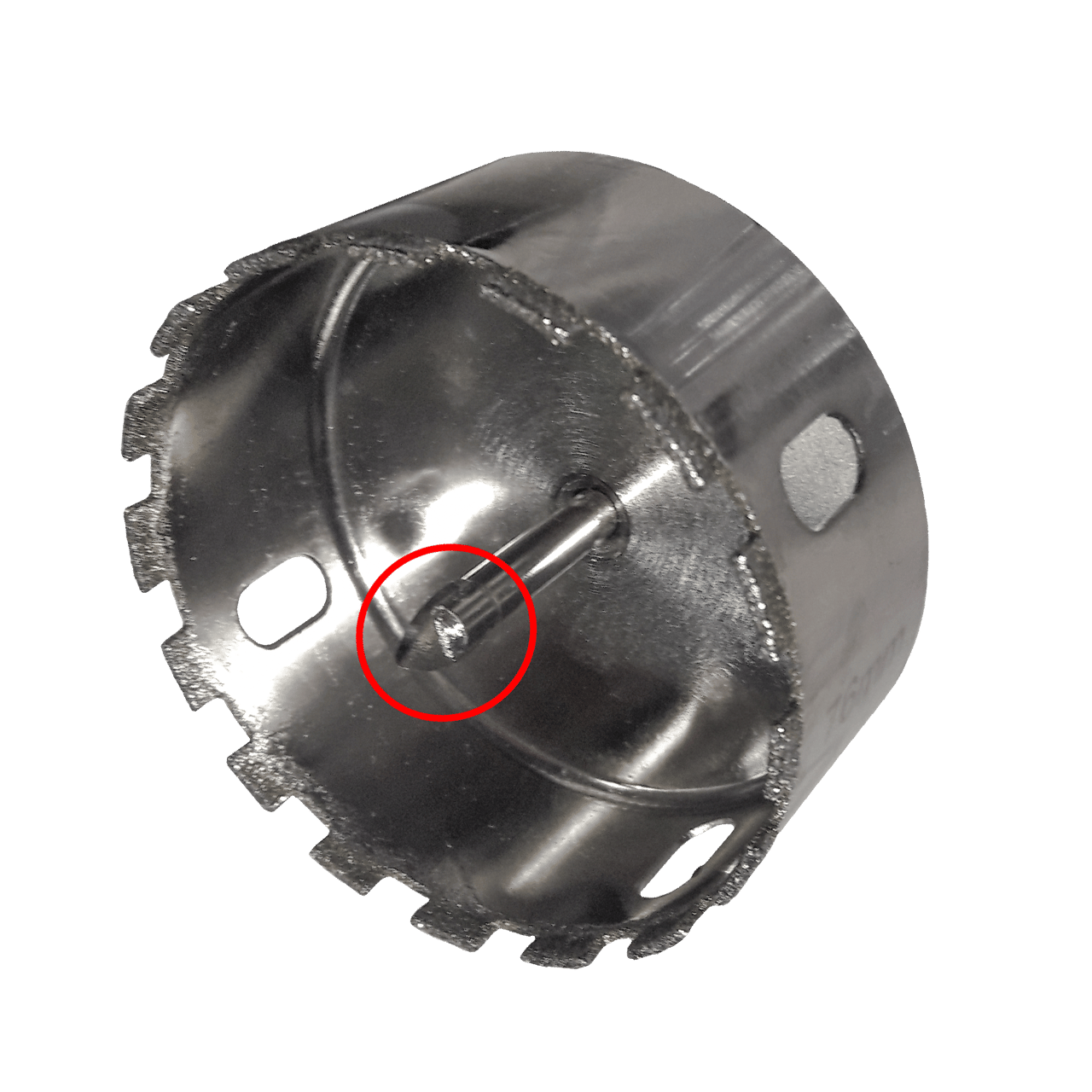 Santeg Diamantbohrer mit Zentrierhilfe, Ø 76mm